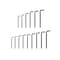 Tekton Flat End Hex L-Key Set, 15-Piece 7/16-3/4 in., 11-19 mm KLX90301 - alternate 1